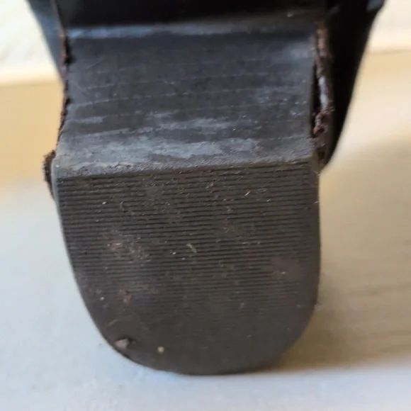 Fergie Black Ankle Booties - Picture 6 of 9